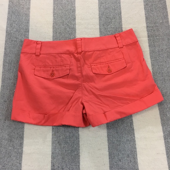 Lilly Pulitzer Women's Coral Pink Barclay Shorts 4 - Picture 6 of 6